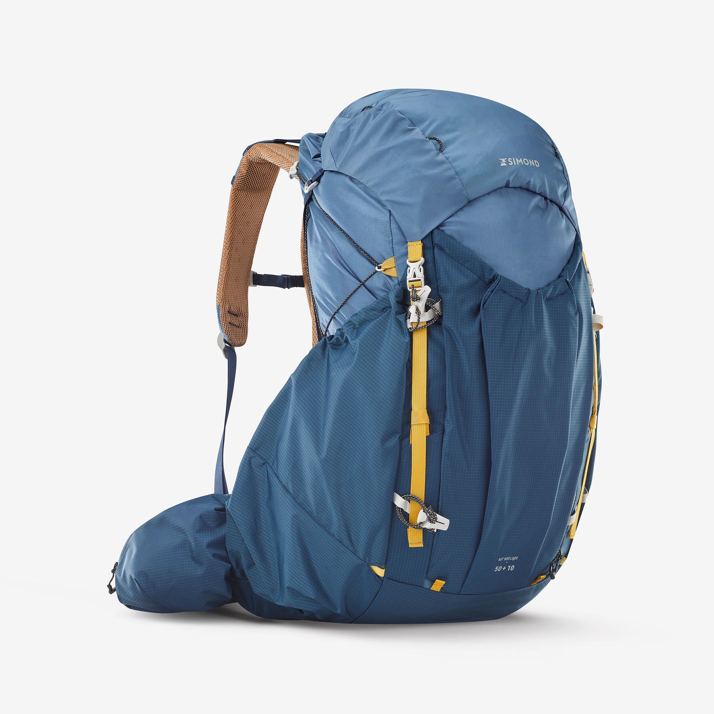 Rucsac Trekking cu husă ploaie MT900 Light 50+10L Bărbați