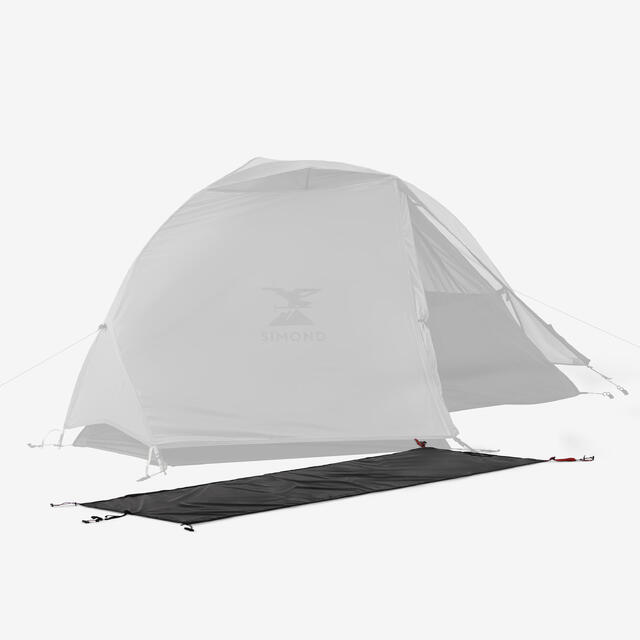 Tapis de sol MT900 pour tente 1 place, noir