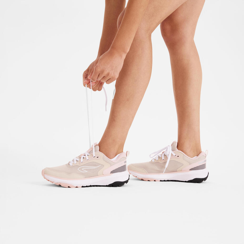Patike za trčanje i trail trčanje Kiprun JF190 Grip ženske - ljubičaste