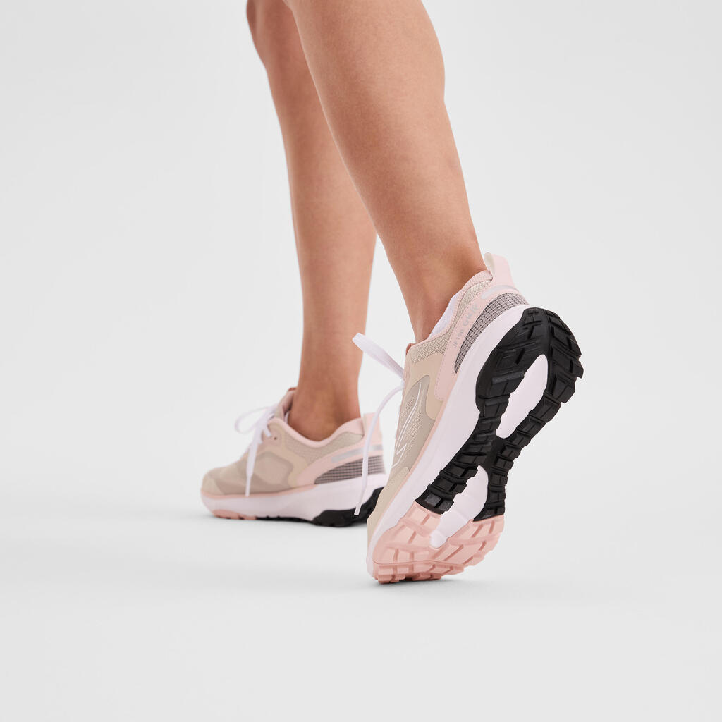 Patike za trčanje i trail trčanje Kiprun JF190 Grip ženske - ljubičaste
