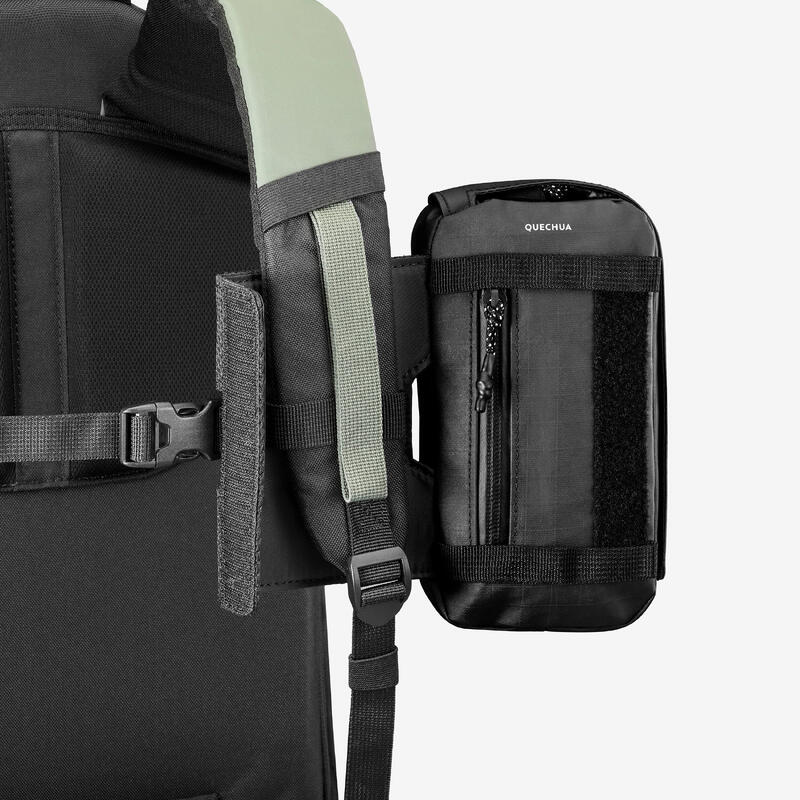 Borsetă pentru rucsac, detașabilă și impermeabilă, Travel 500 negru