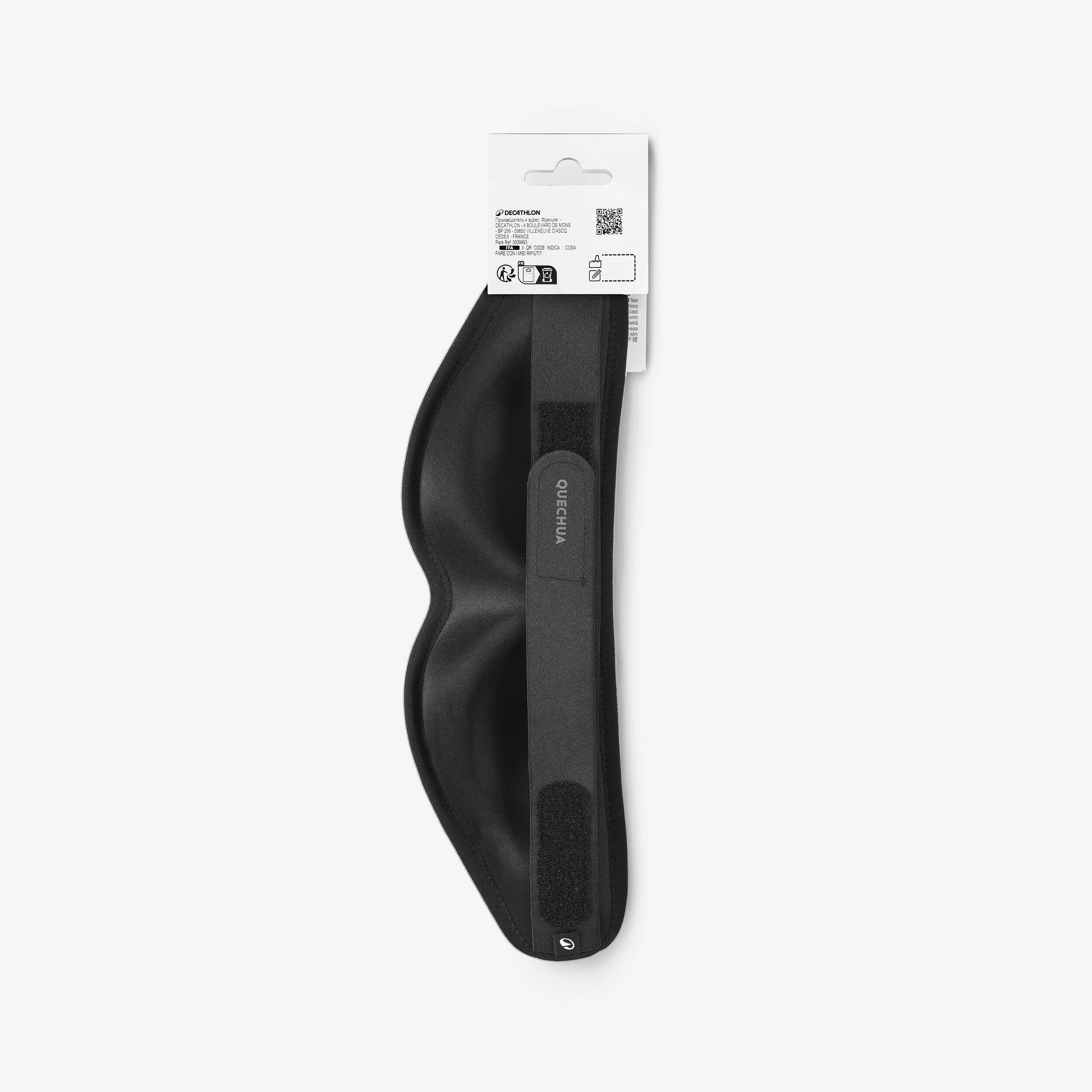 Travel Sleep Mask Travel 500 - Black -  2