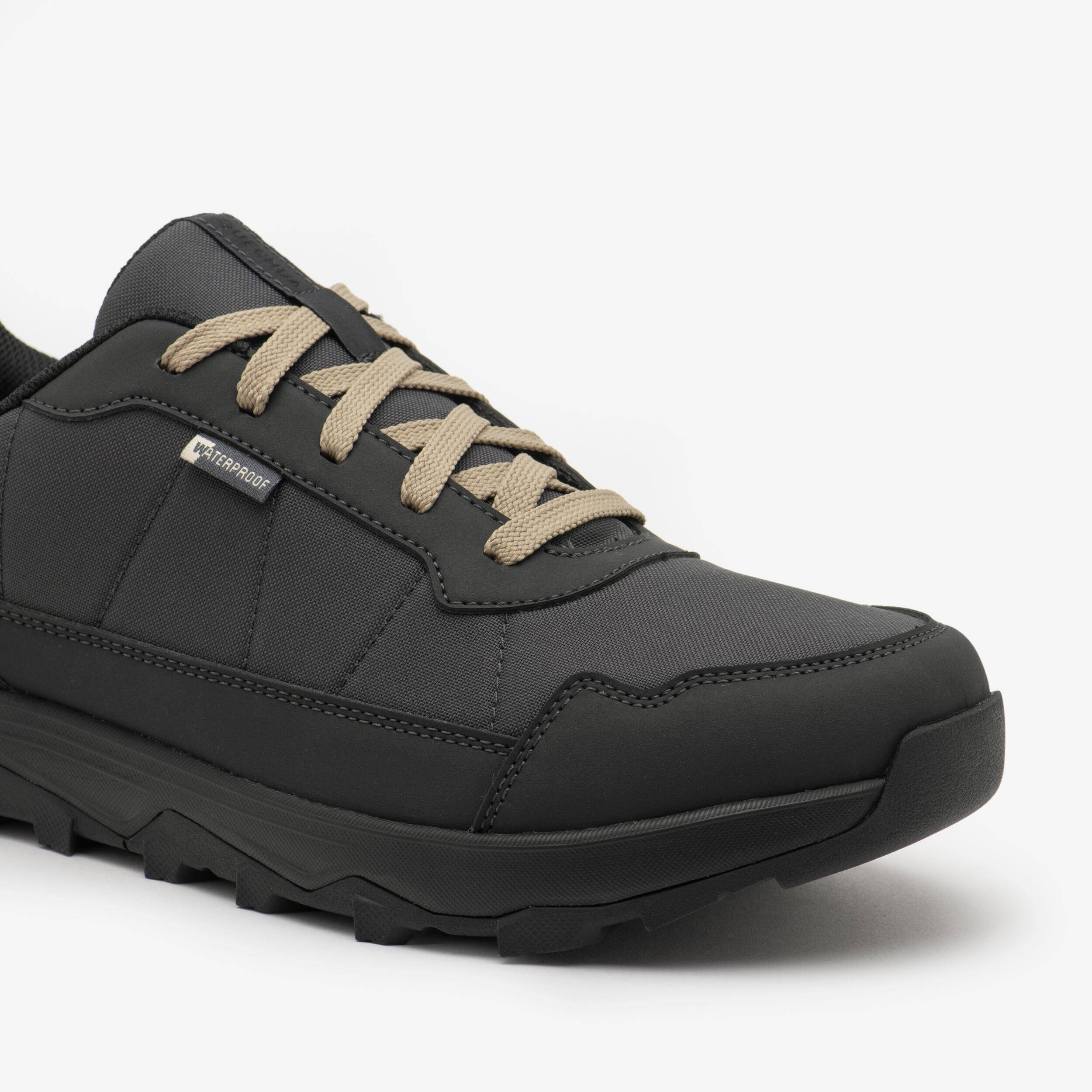 Men’s waterproof hiking boots NH100 WP - Grey -  3