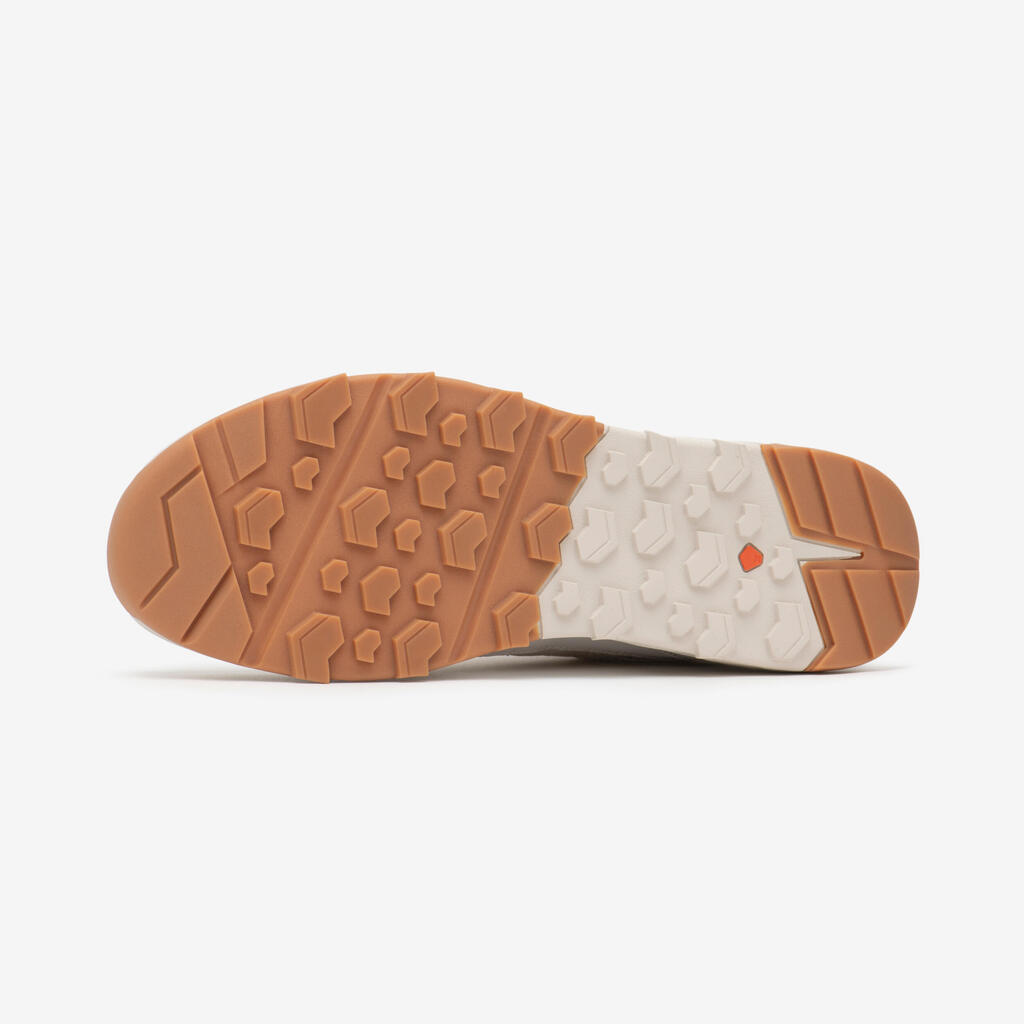 Chaussure de randonnée basse respirante homme, NH500 Fresh blanc