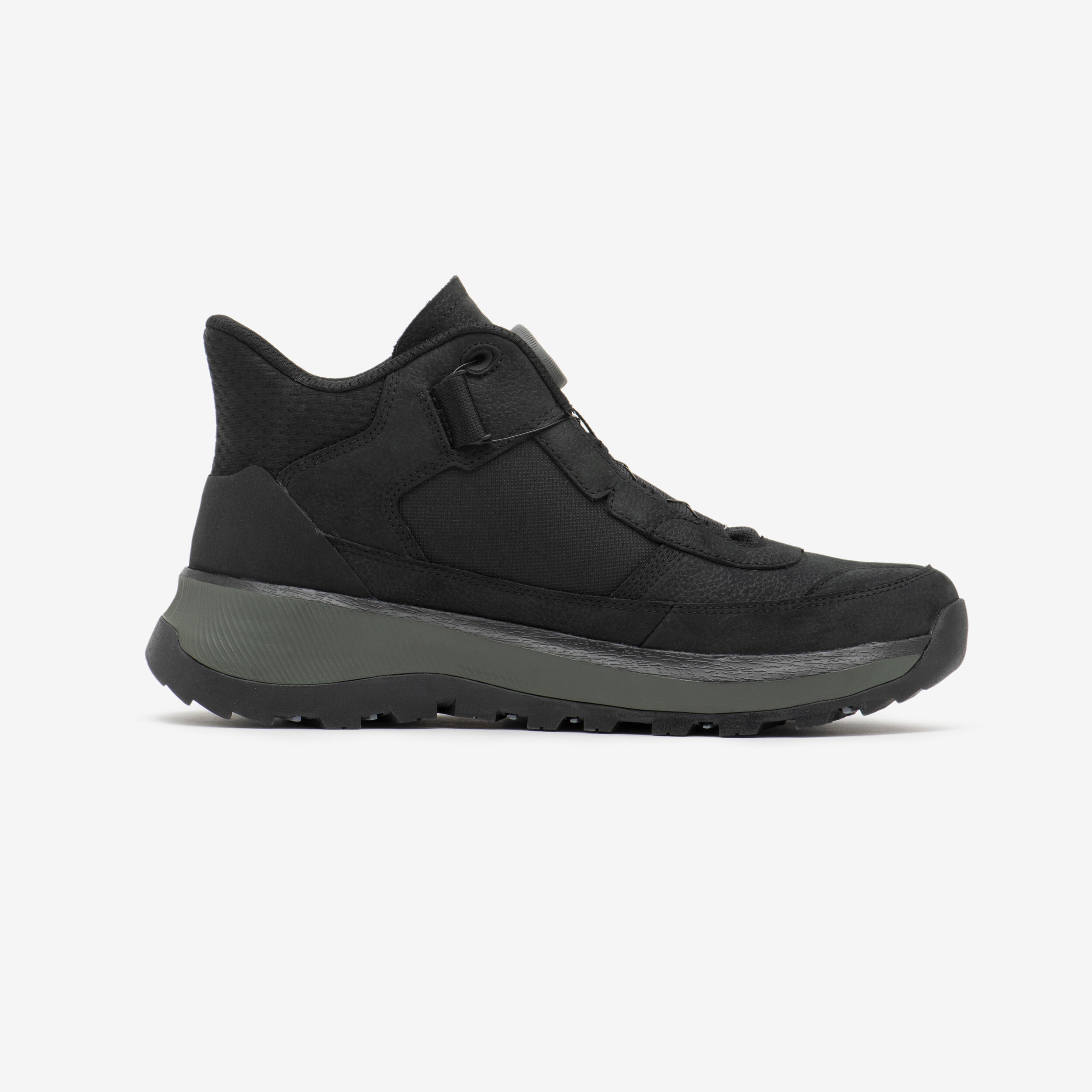 Men's waterproof hiking boots, NH900 2 Seconds - Black | Decathlon