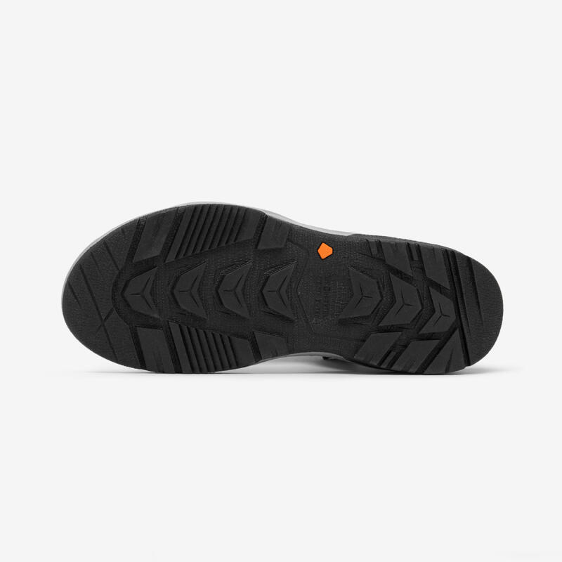 Sandale de randonnée homme, NH500 gris foncé