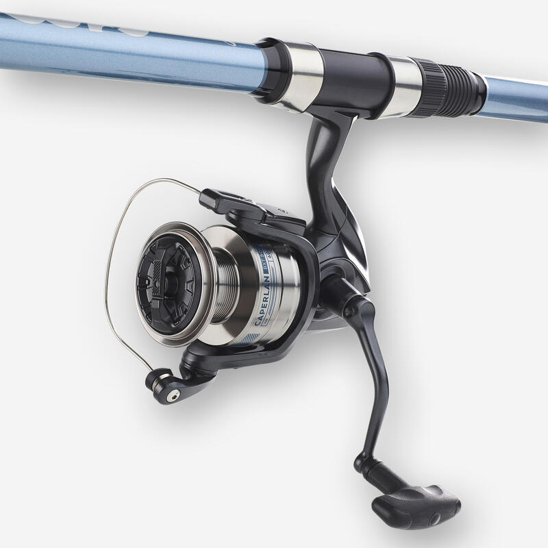 Set de pescuit surfcasting lansetă și mandrină SYMBIOS LIGHT-500 390 80-150g