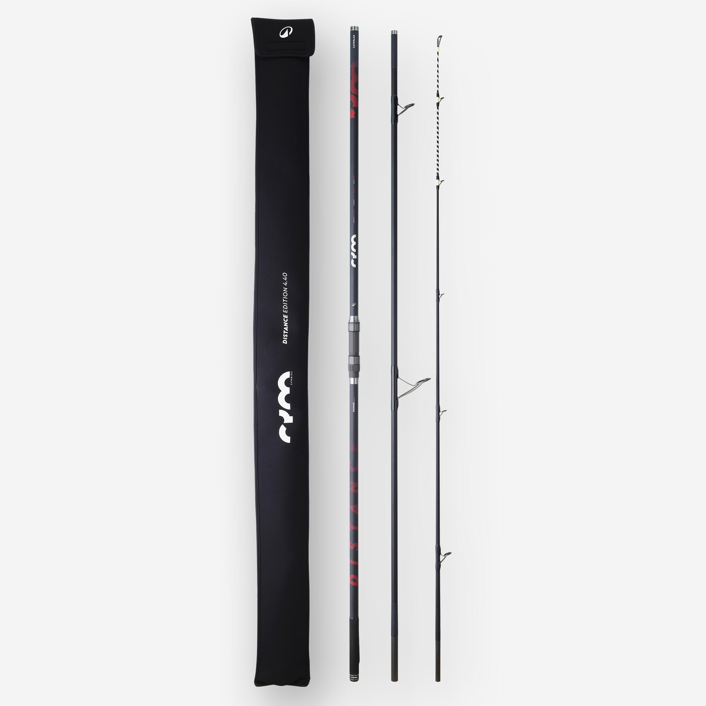 CAPERLAN Prút na surfcasting Symbios900 PowerDistance 4,40m 130-250g bez · záber 3