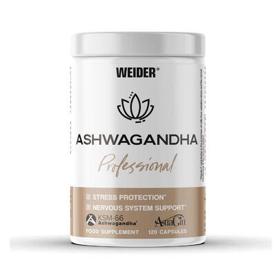 Suplemento Ashwagandha Professional 120 cápsulas