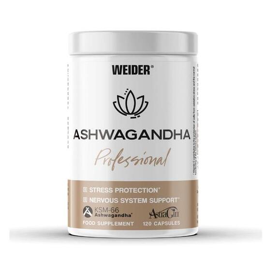 Suplemento Ashwagandha Professional 120 cápsulas