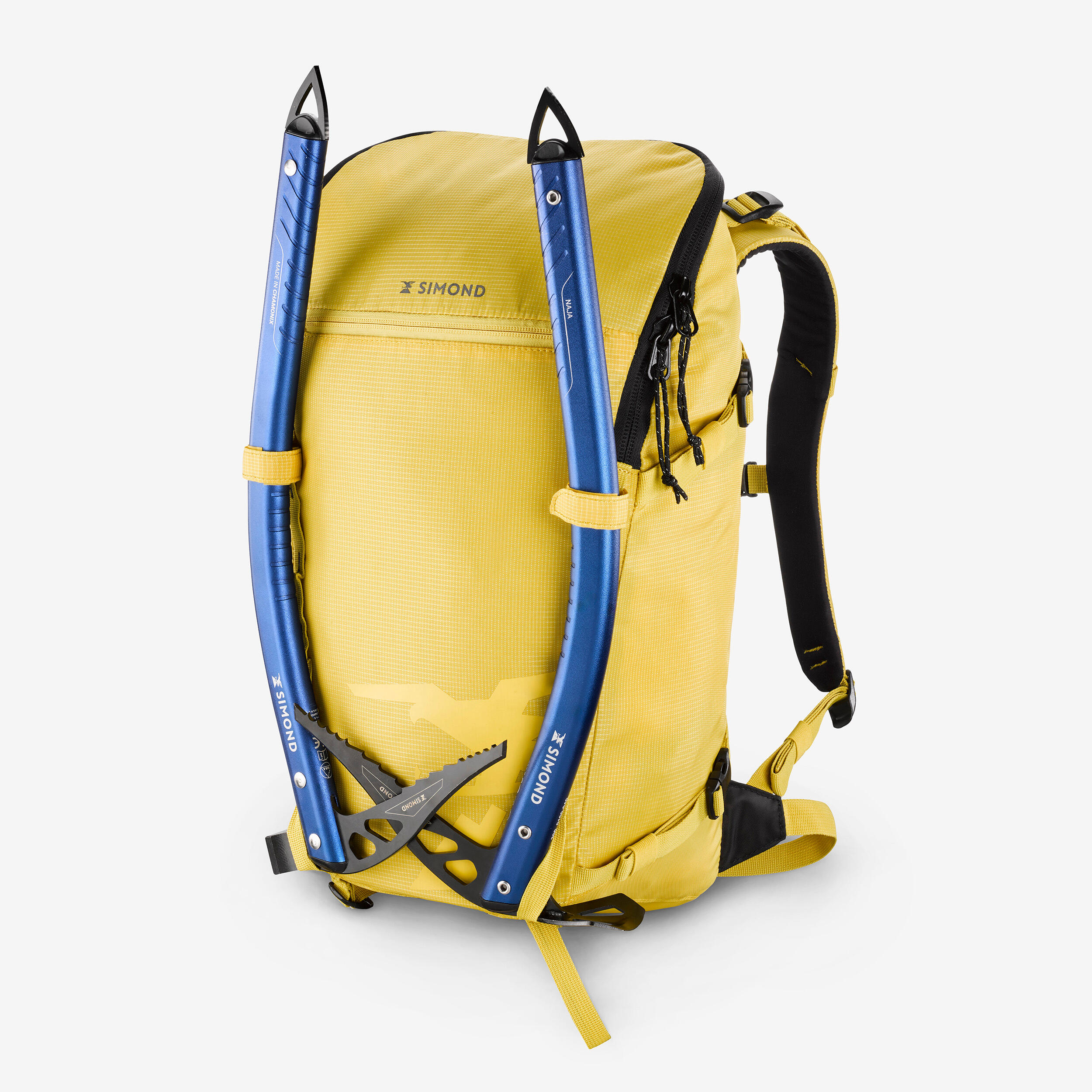 Mountaineering Backpack 22 Litres Alpinism 22 Yellow