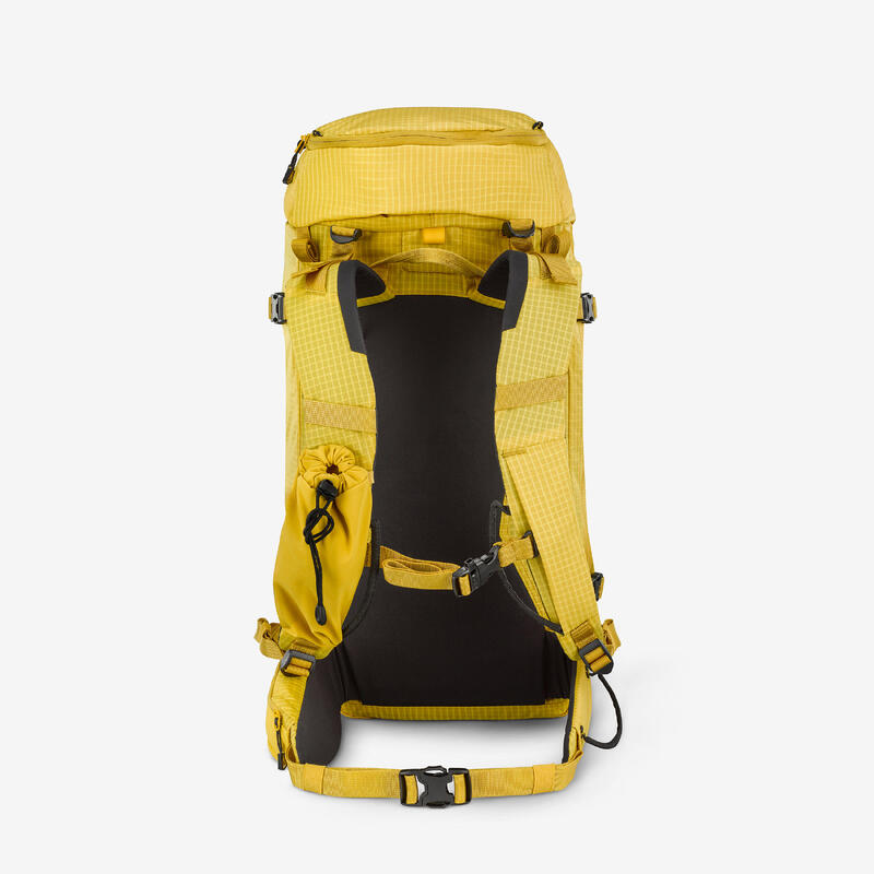 Mochila de Alpinismo versátil e modulável, Alpinism 33 Amarelo
