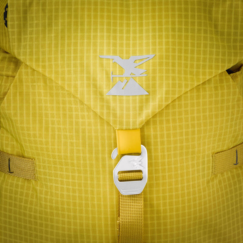 Sac à dos d'alpinisme polyvalent et modulable, Alpinism 33 jaune