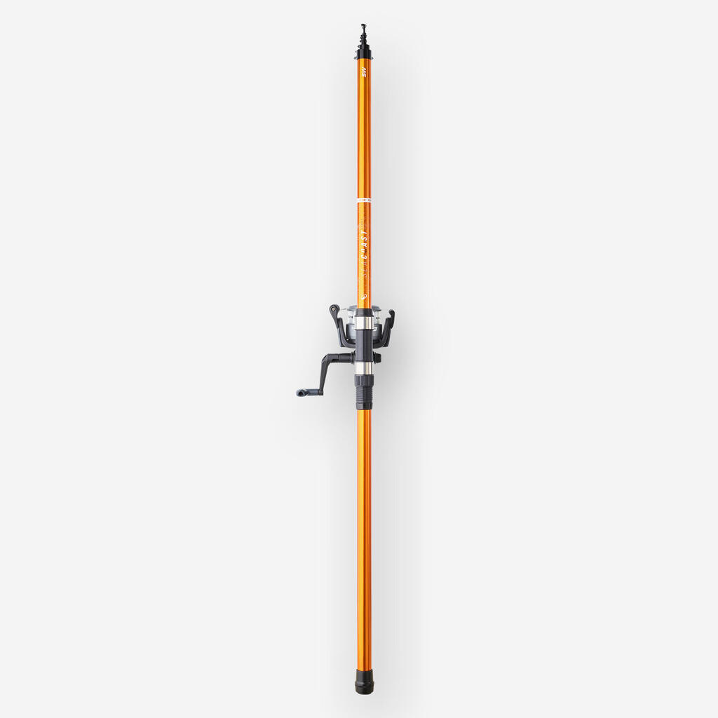 חכת קומבו טלסקופית דגם SEACOAST LIGHT 100 300 להתאמה בלחיצה עבור דיג בים 