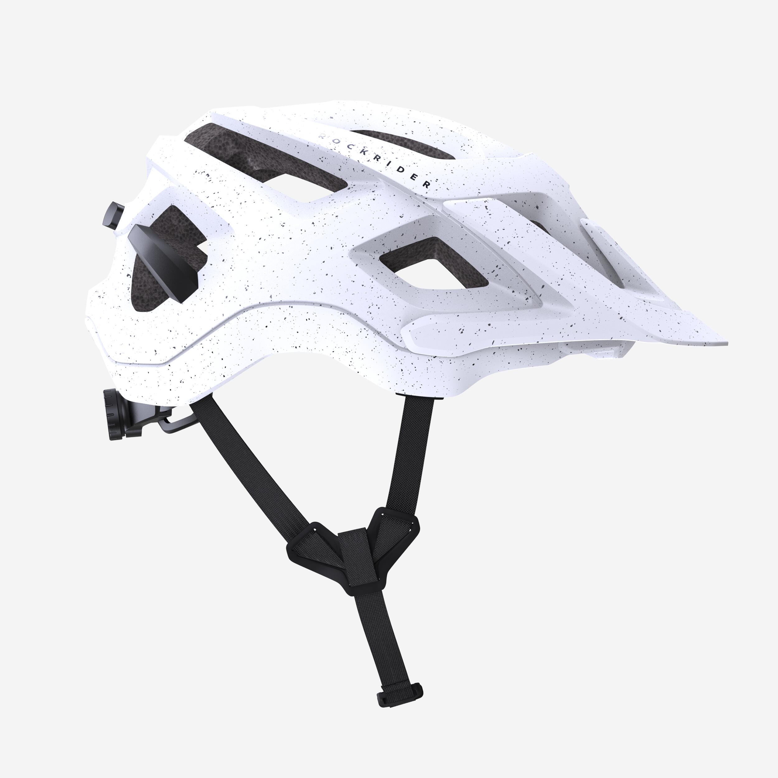 Casque de vélo VTT EXPL 500  LTD , Blanc moucheté 2/7