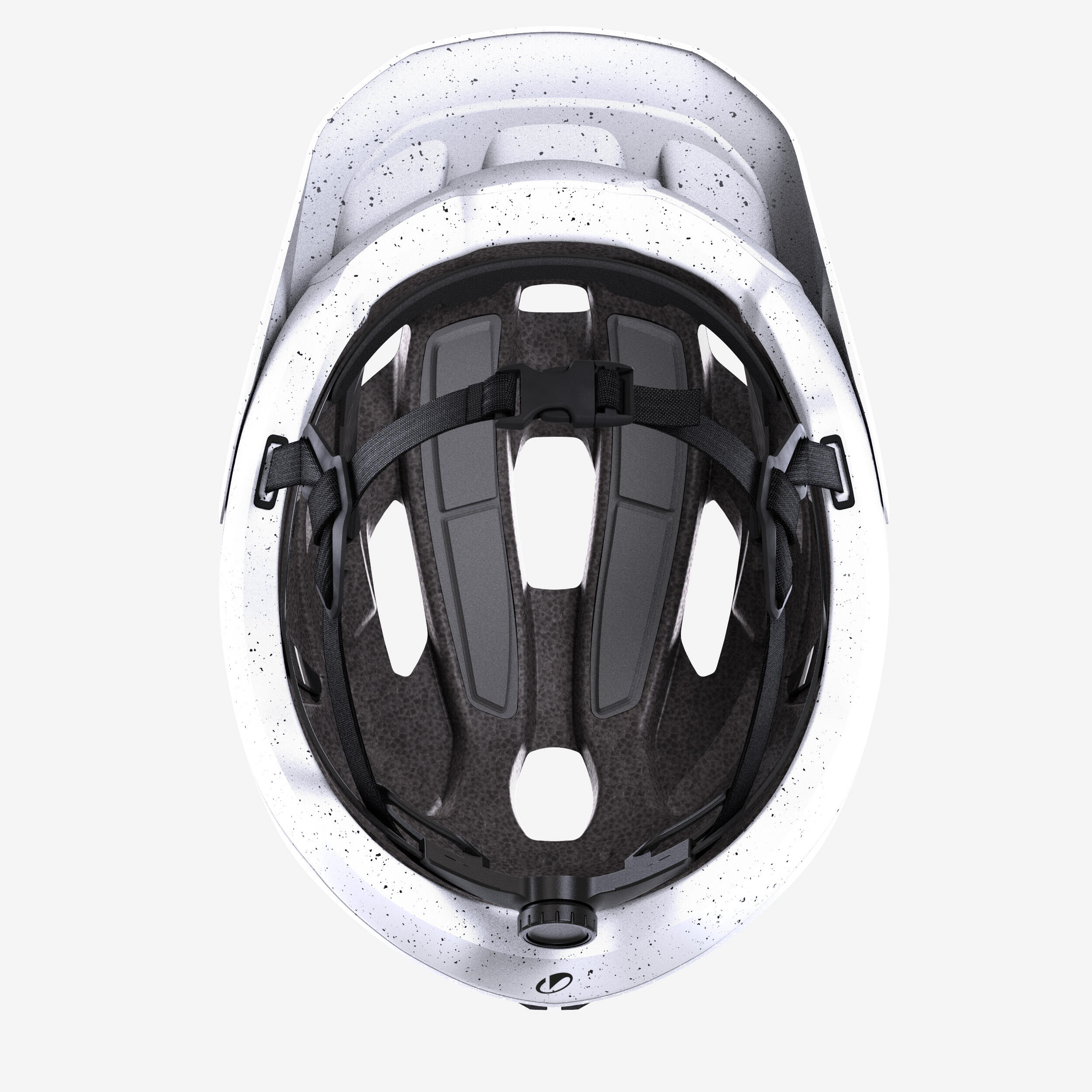 Casque de vélo VTT EXPL 500  LTD , Blanc moucheté 4/7