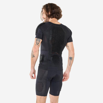 Zweite Haut Rückenschutz MTB Herren D3O® Ghost™, Reactive schwarz