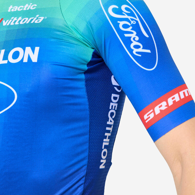 Cyklistický dres Decathlon Ford Racing team replica 