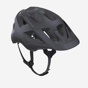 Casco bicicleta MTB adulto Rockrider ST 500 LTD negro