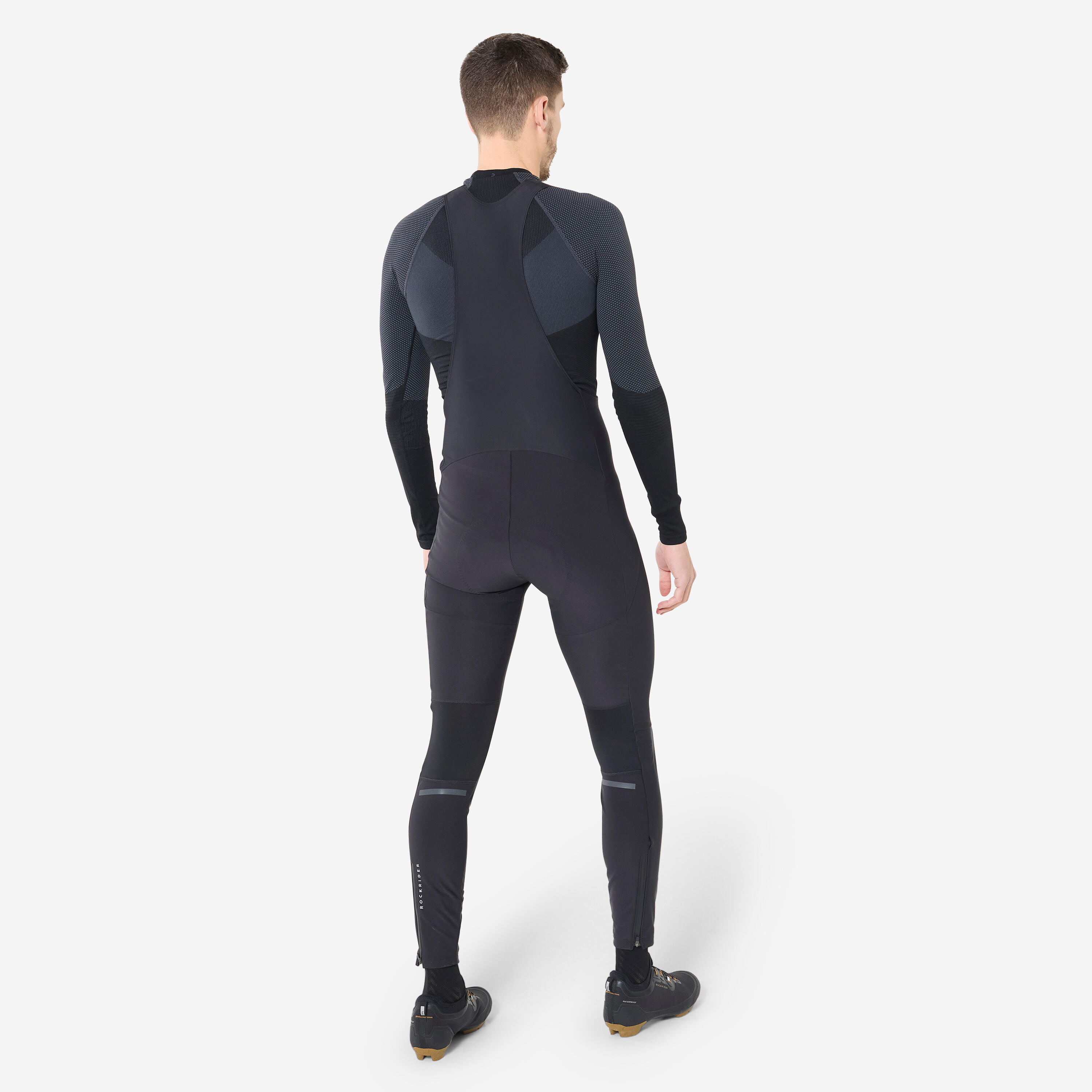 XC Mountain Bike Long Tights - Black 3/10