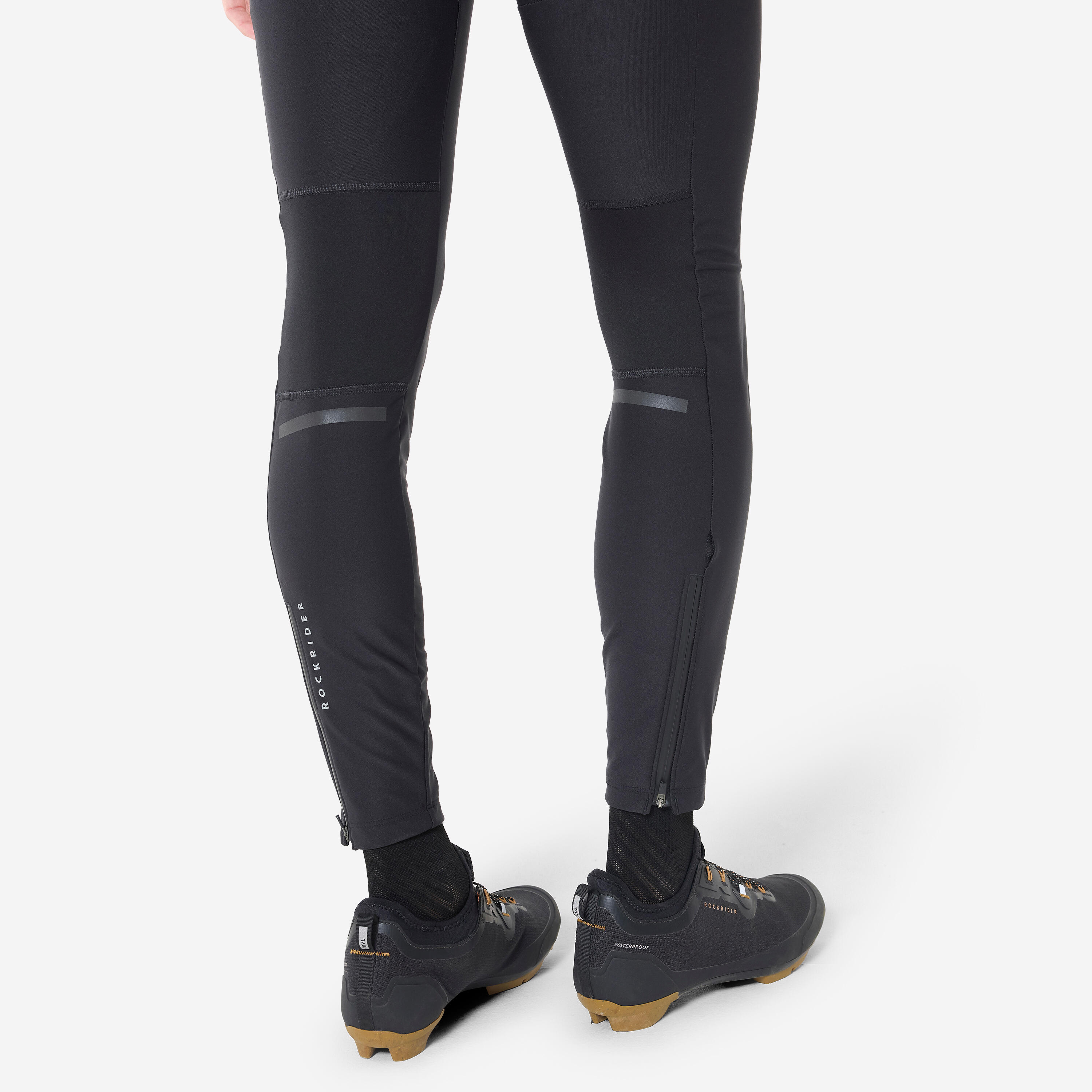 XC Mountain Bike Long Tights - Black 9/10