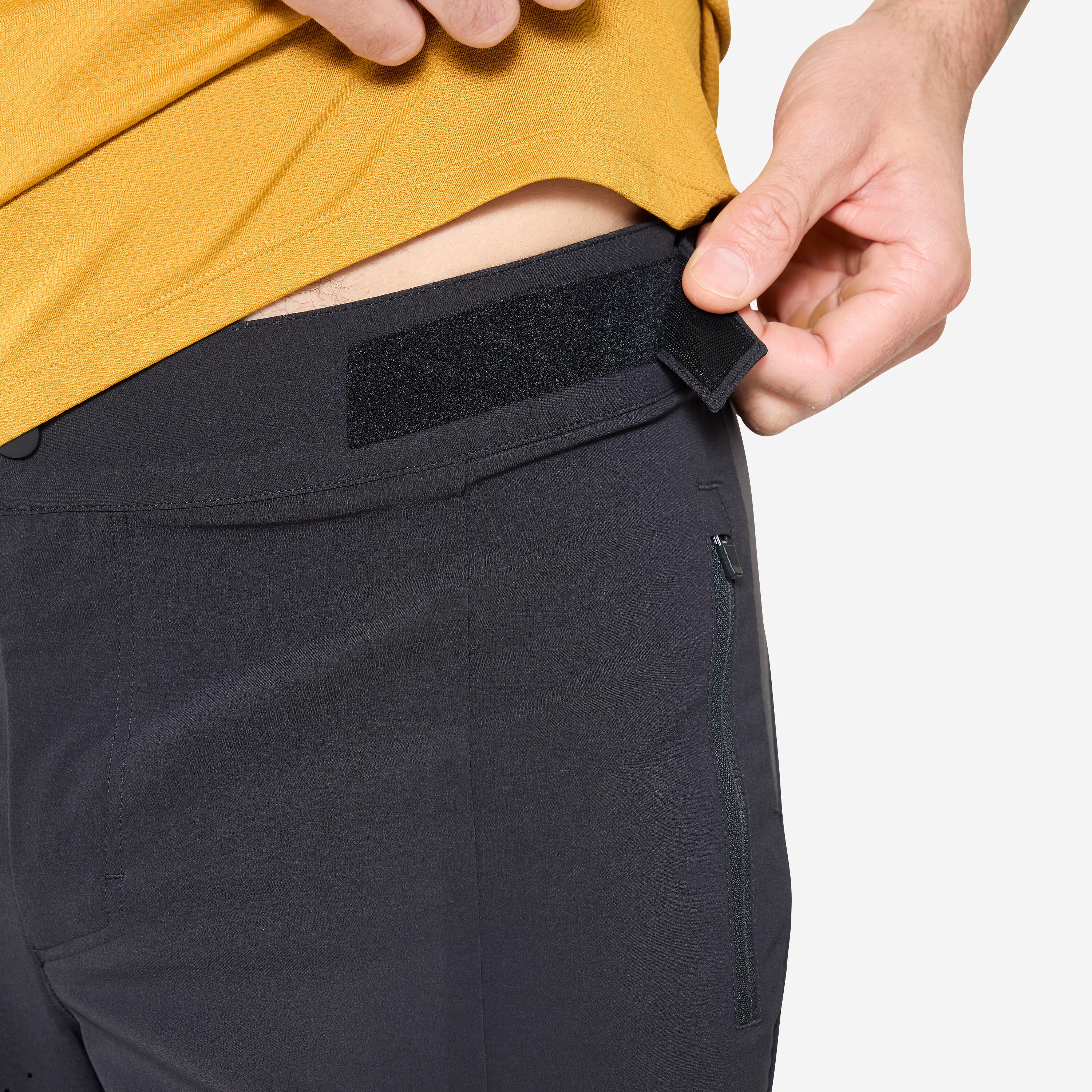 Pantaloncini ciclismo adulto unisex neri 8/12