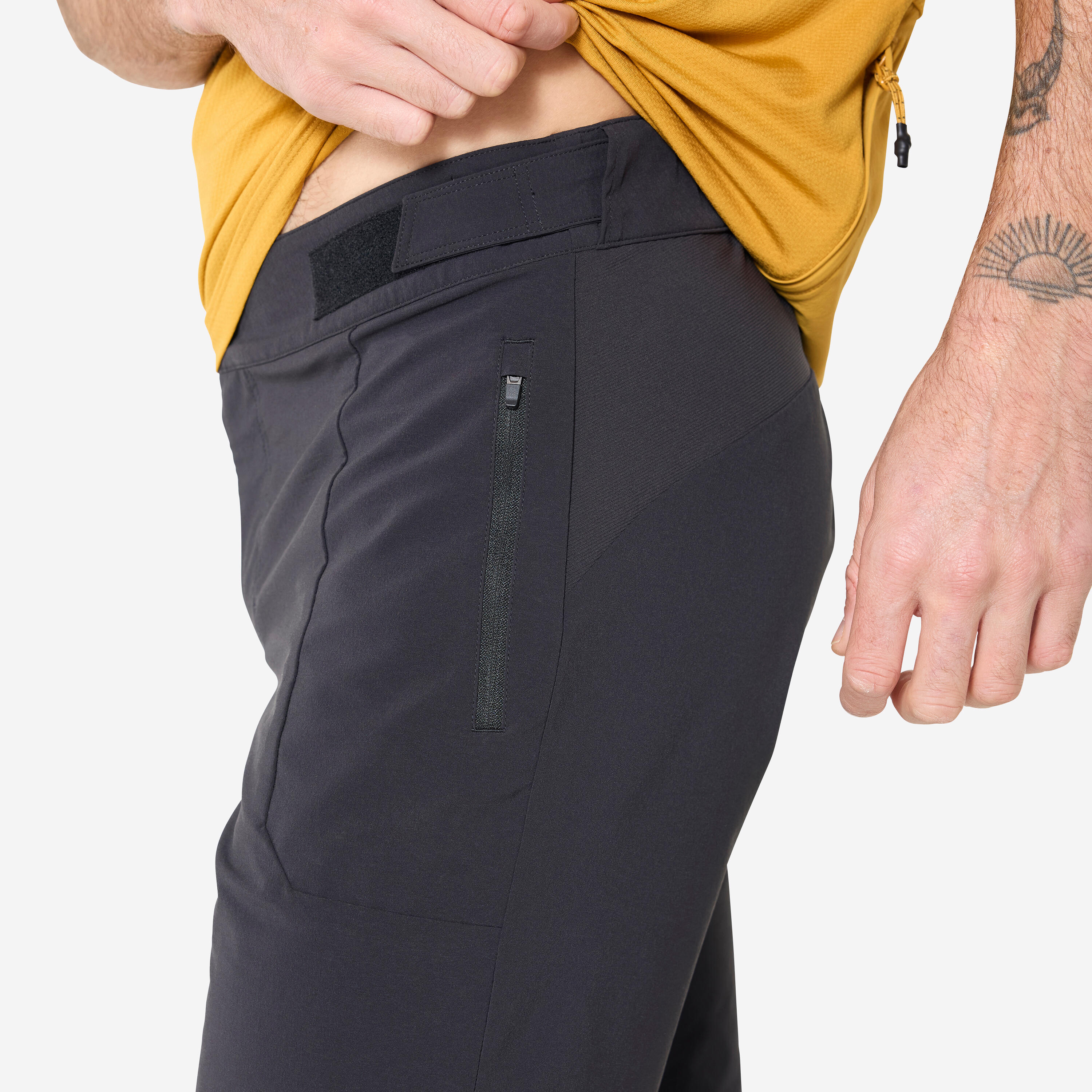 Breathable Unisex Cycling Shorts-Black - ROCKRIDER