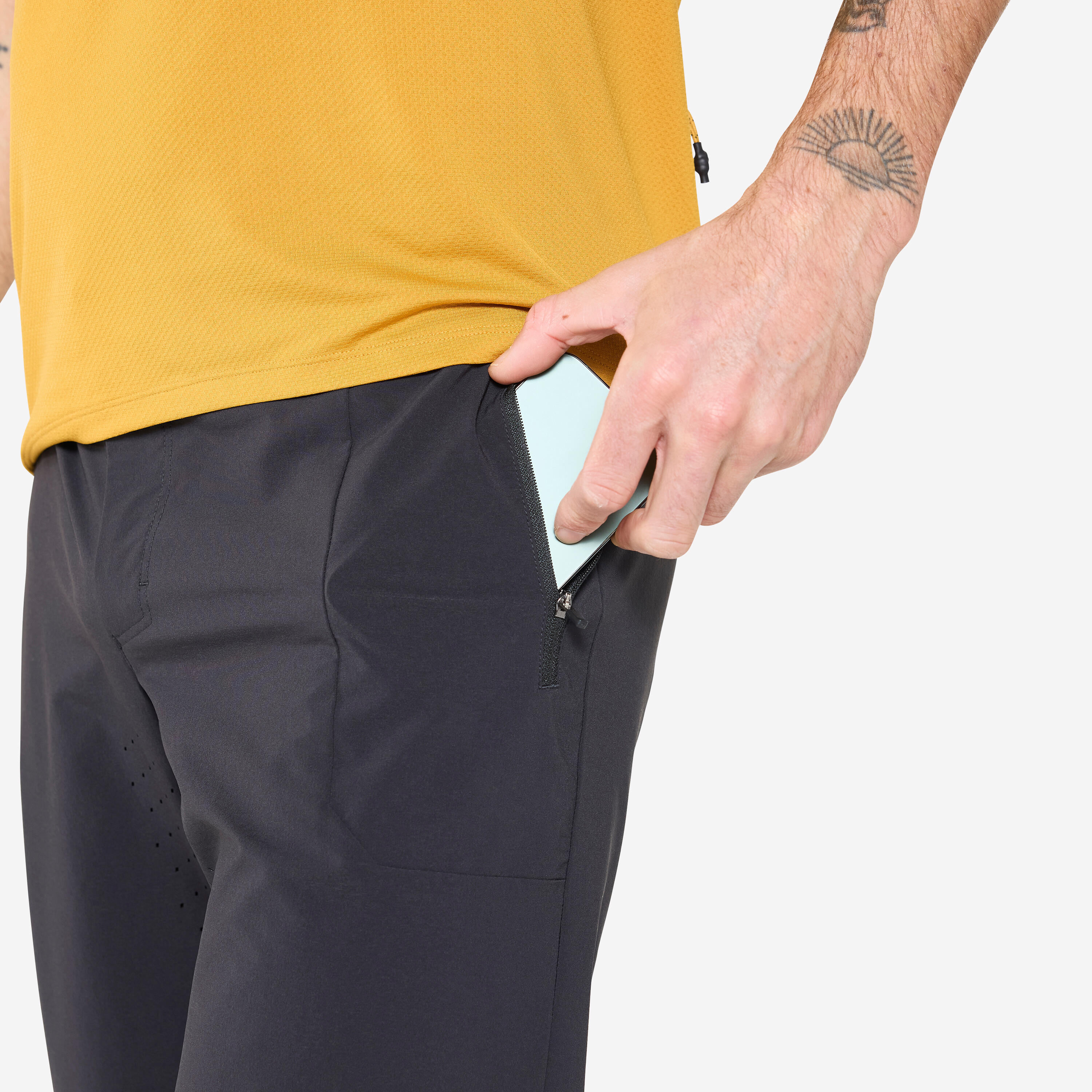 Breathable Unisex Cycling Shorts-Black - ROCKRIDER