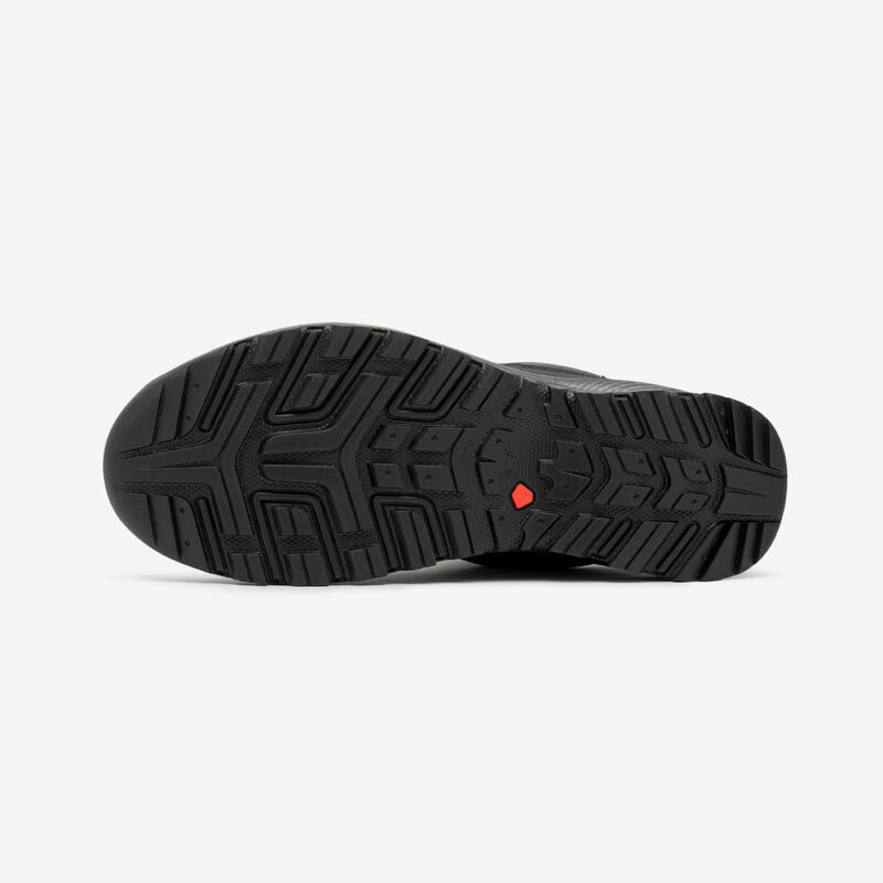 Zapatillas de montaña y trekking  impermeables Mujer Quechua NH100 gris