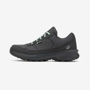Zapatillas de senderismo caña baja impermeables mujer, NH100 WP gris