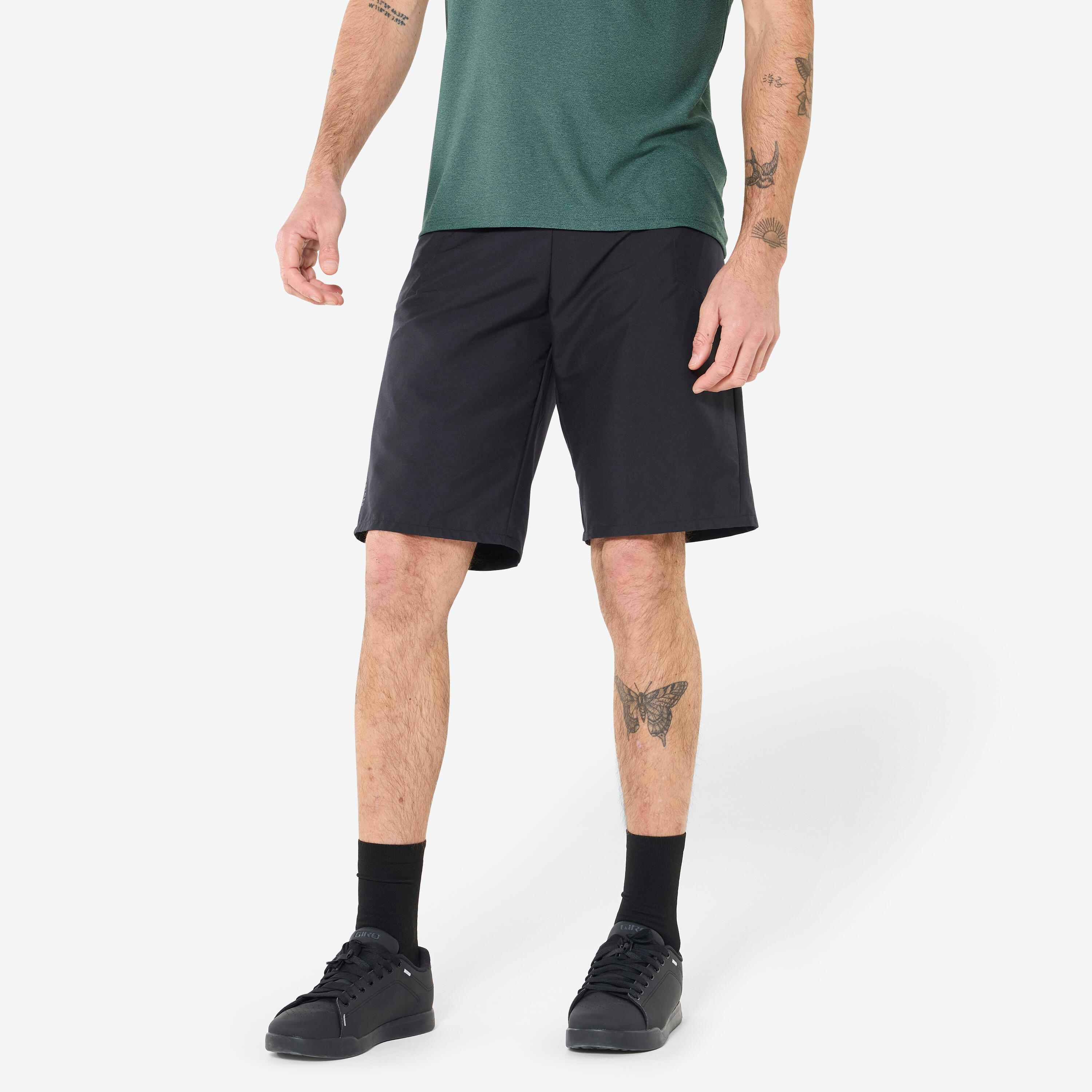 Short de vélo de montagne homme - EXPL 100 noir - ROCKRIDER