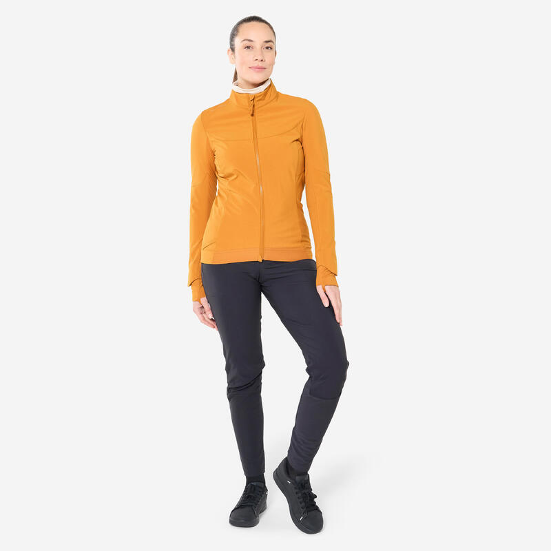 MTB winterjas dames oker