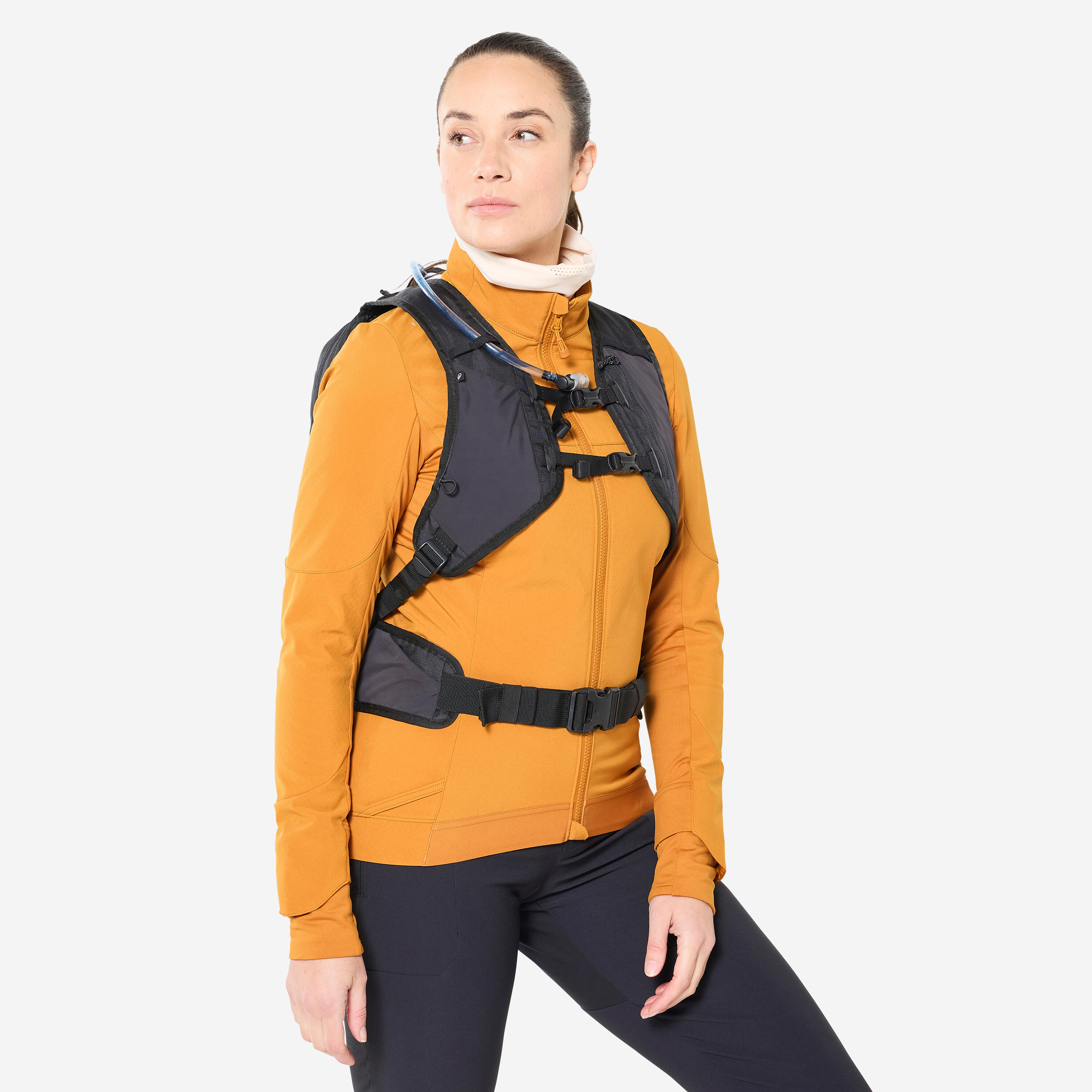 Mochila Hidratación Ciclismo MBT Negro 12 l / 2 l 16/20