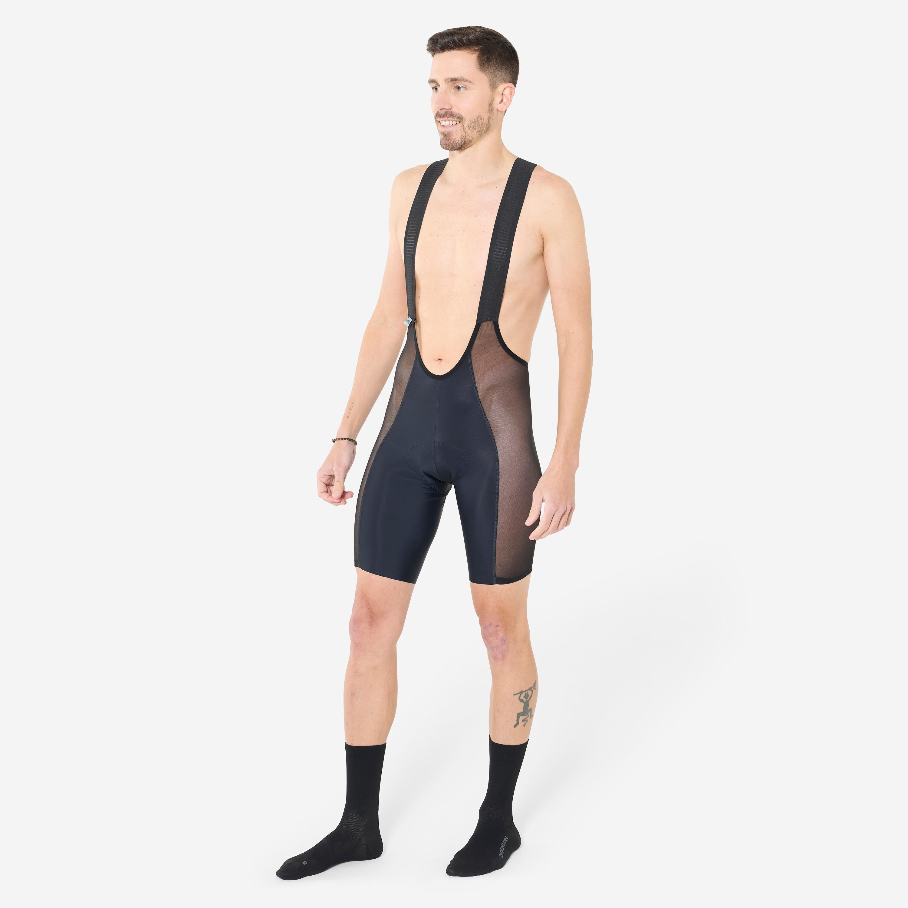 TACTIC Cosciali ciclismo uomo TACTIC neri