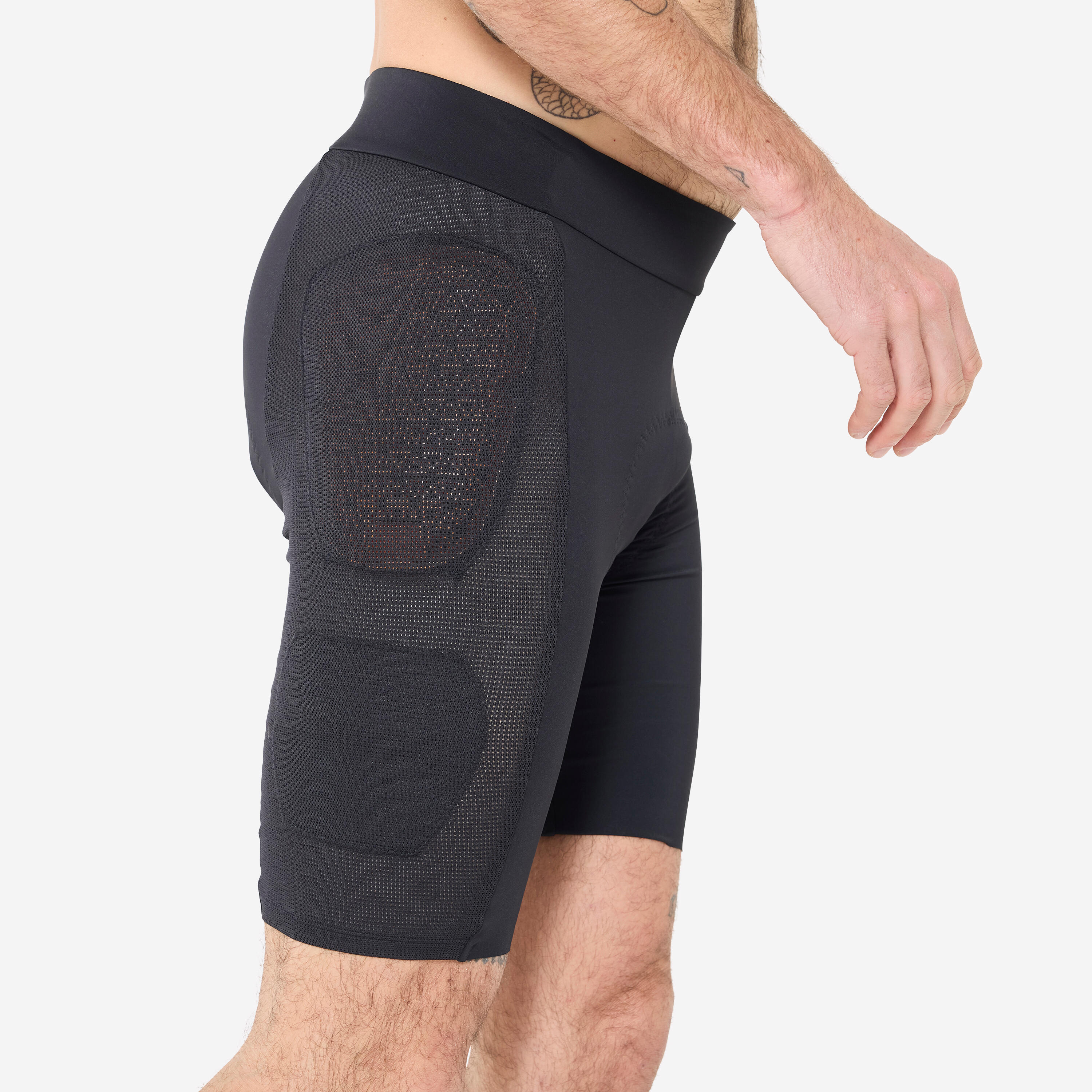 Sous-short de vélo de montagne All Mountain/Enduro homme, Feel protection D3O® 4/8