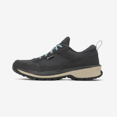 Scarpe da trekking donna NH500 CUOIO impermeabili grigie