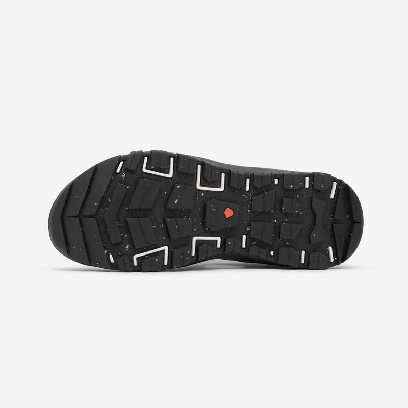 Sandales de randonnée confortable et légère femme, NH900 gris