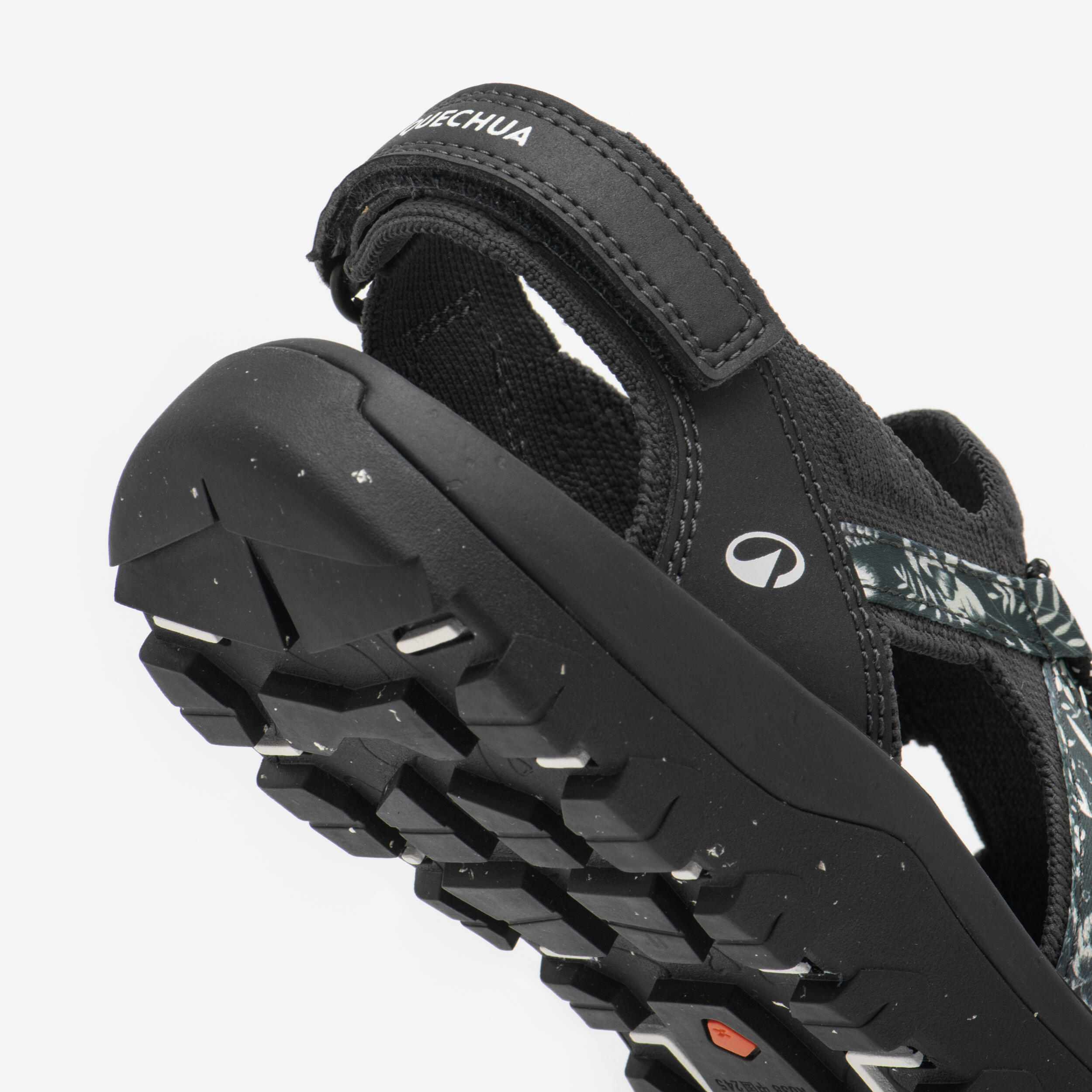Wandelsandalen voor dames NH900 zwart 7/8