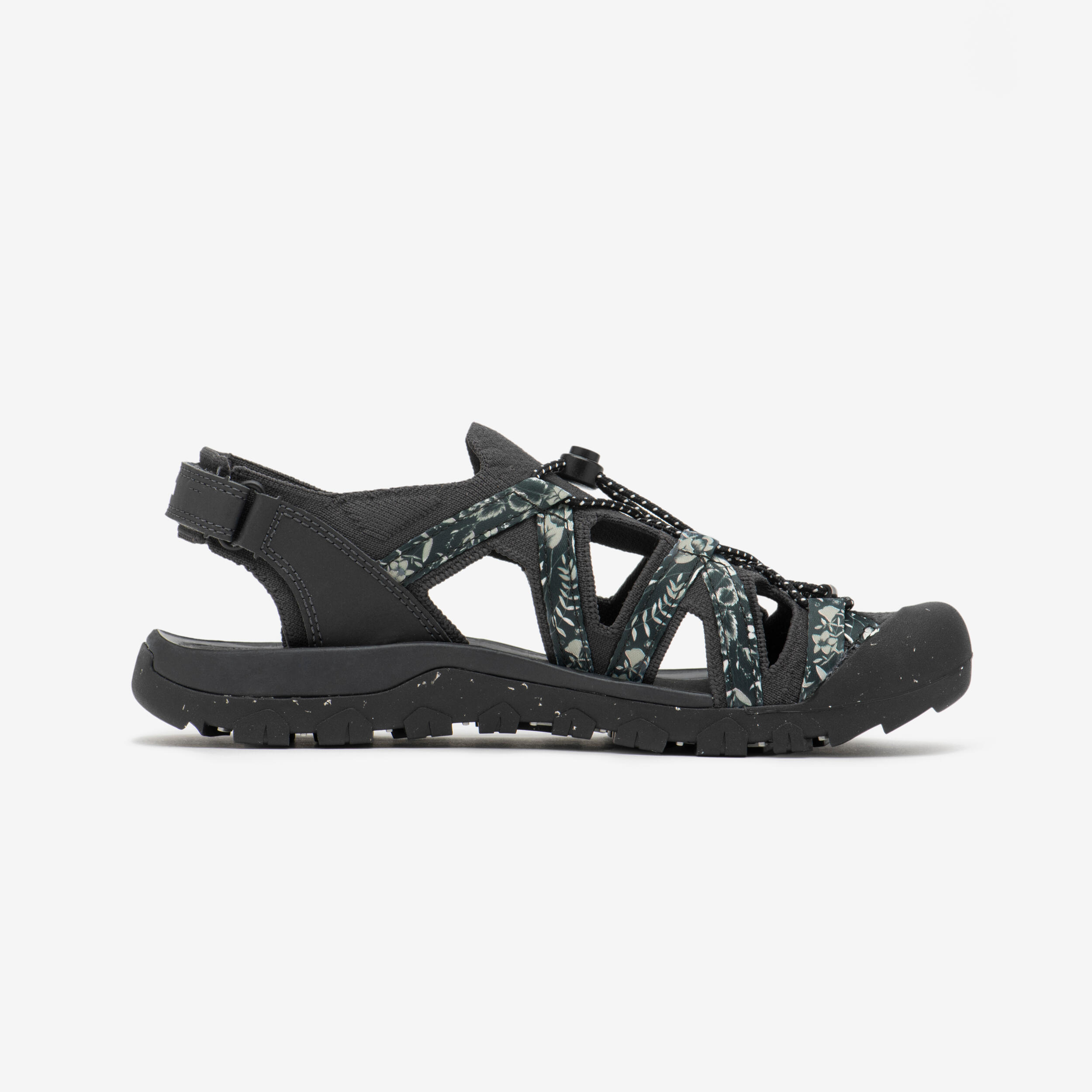 Wandelsandalen voor dames NH900 zwart 5/8
