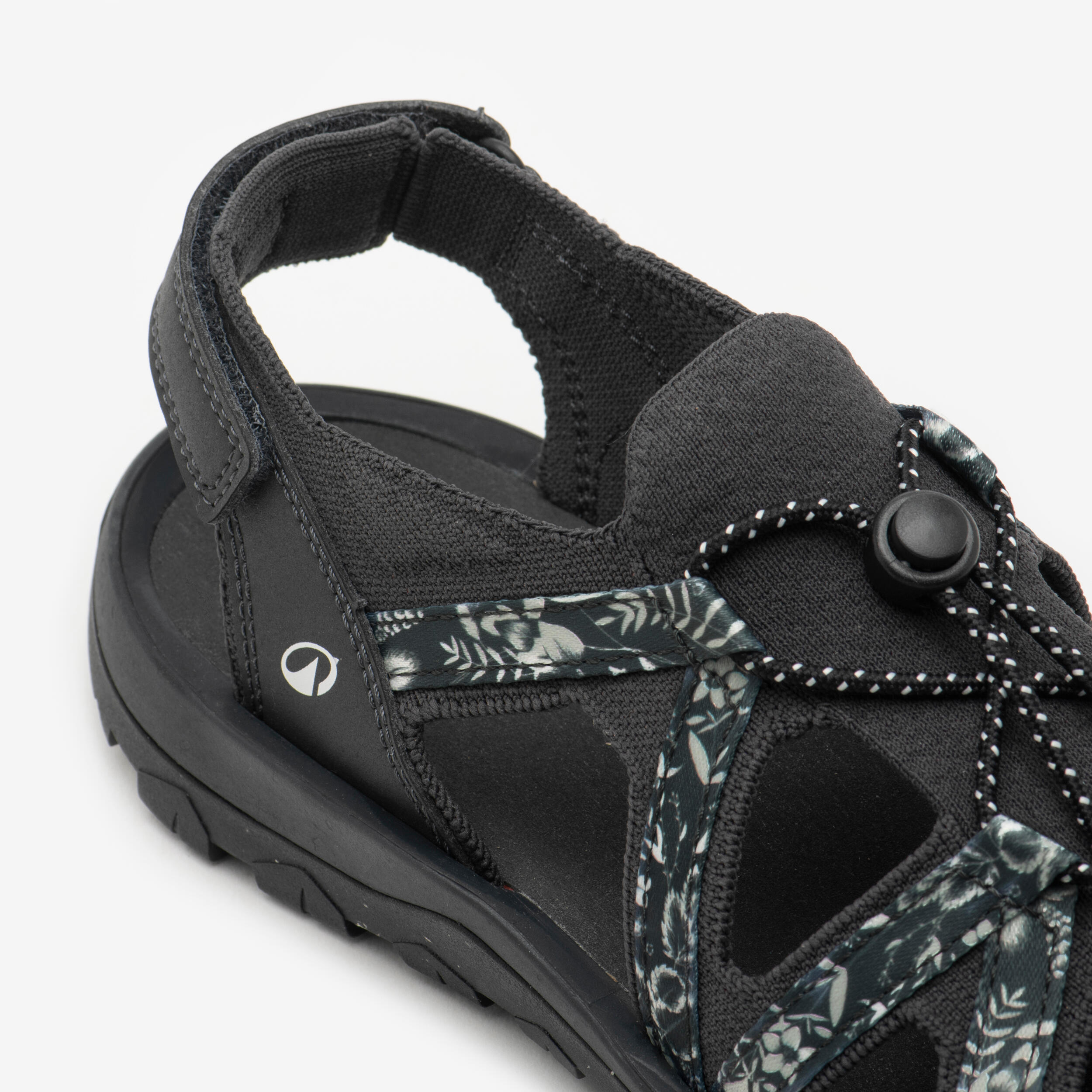 Wandelsandalen voor dames NH900 zwart 8/8