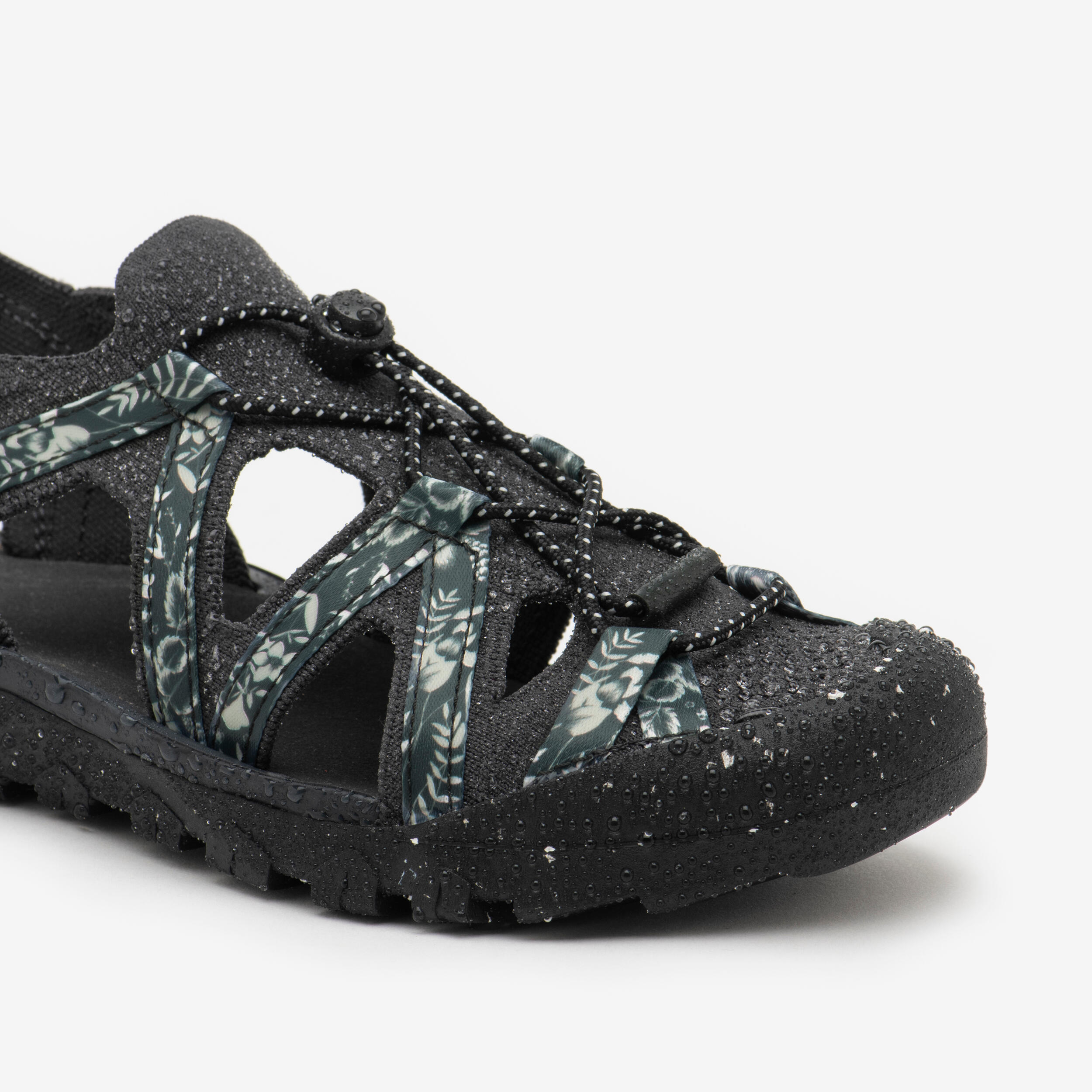 Wandelsandalen voor dames NH900 zwart 6/8