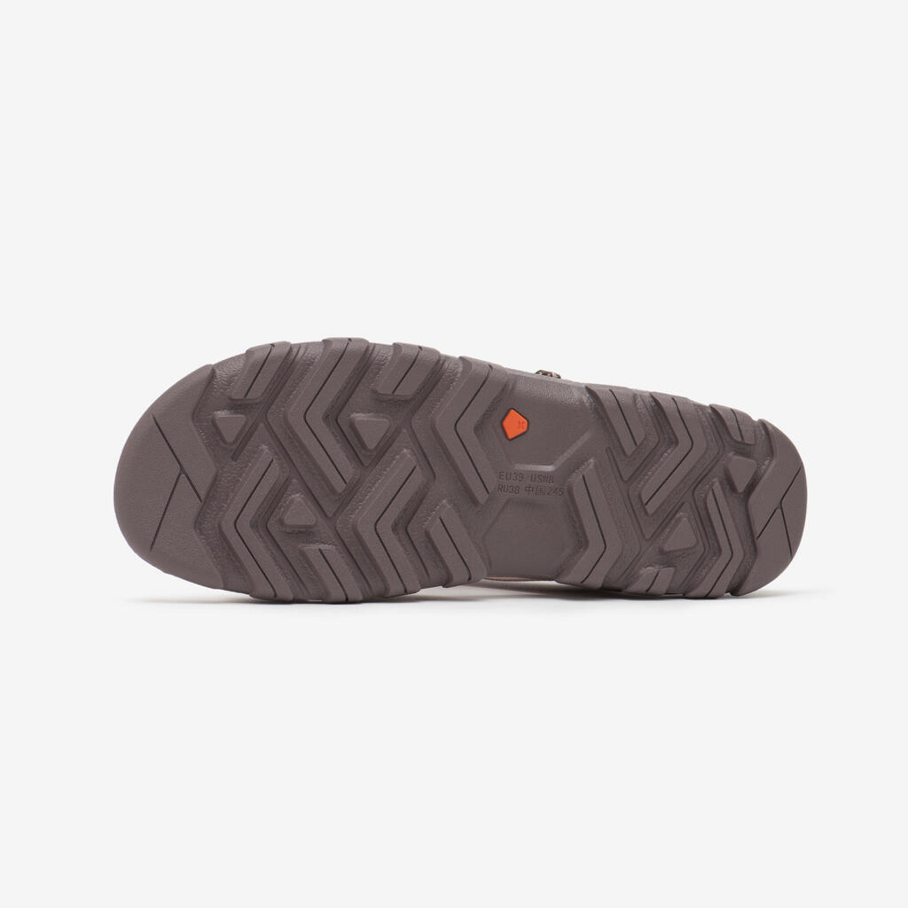 Women's hiking sandals - NH500 leather