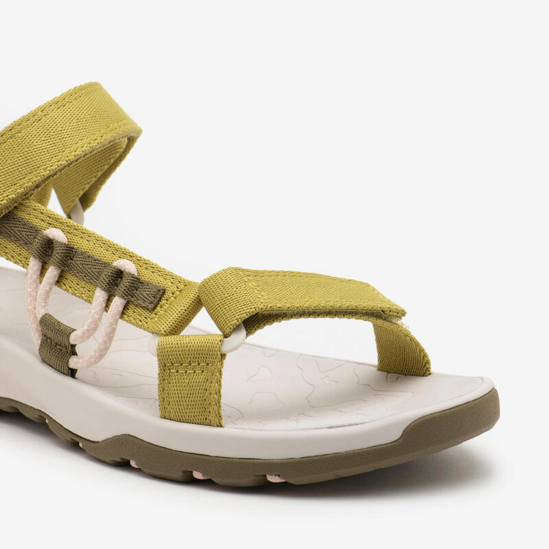 Sandales de randonnée femme, NH500 Outdoor khaki