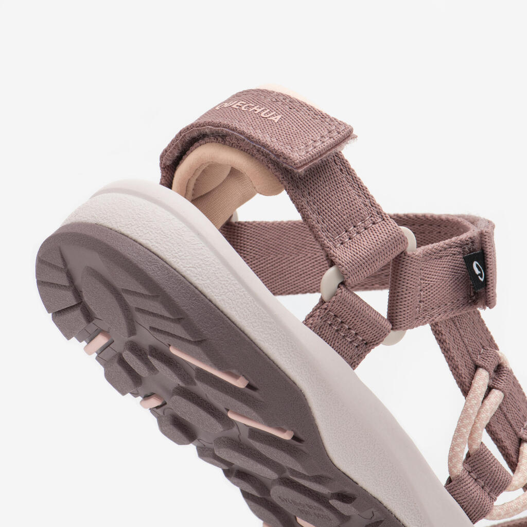 Women’s Hiking Sandals, NH500 Outdoor - Purple