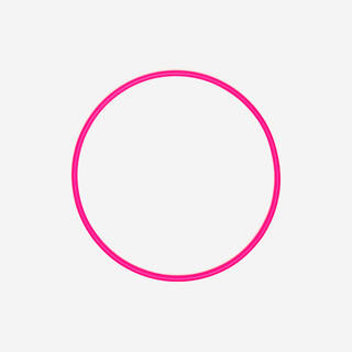 Rhythmic Gymnastics 65 cm Hoop - Pink