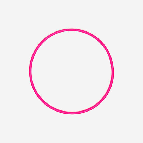 Aro de Gimnasia Rítmica Hula Hoop de 65 cm esmeralda