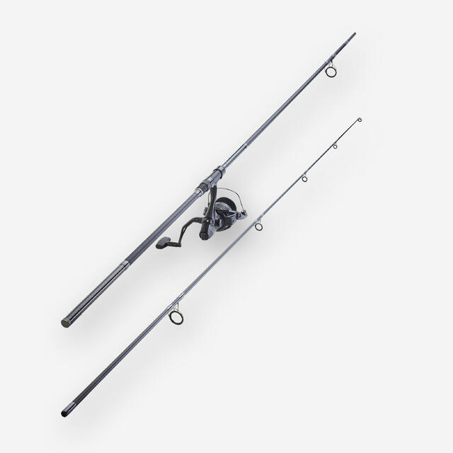 Conjunto Caña Carrete Carpfishing Xtrem 500 12'