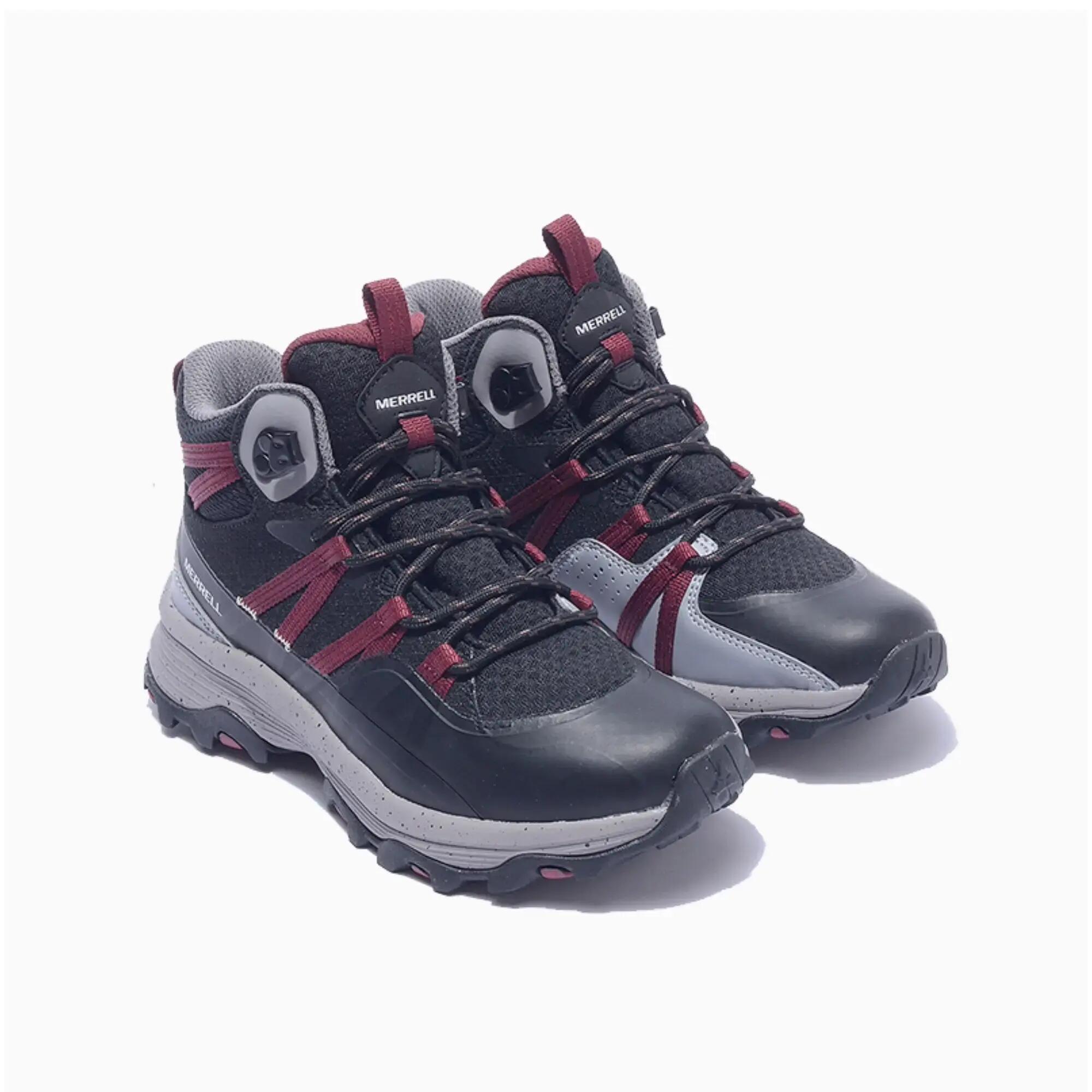 Botas de senderismo para Mujer Merrell Soren Mid gris 2/4
