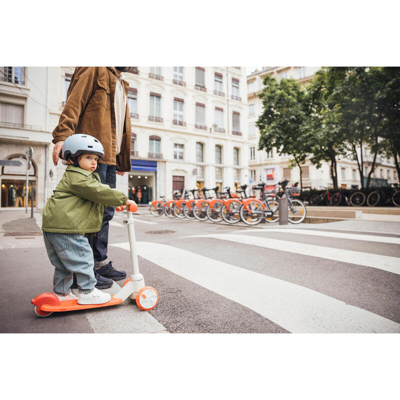 Trottinette enfant 3 roues, B500 tomato