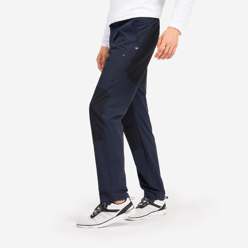 Pantalon hidrofob navigație Sailing 500 Negru-Gri Bărbați